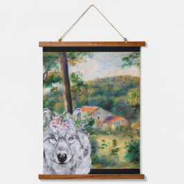 Renoir Umgebungen von Briey und dem Extravaganten  Wandteppich Mit Holzrahmen