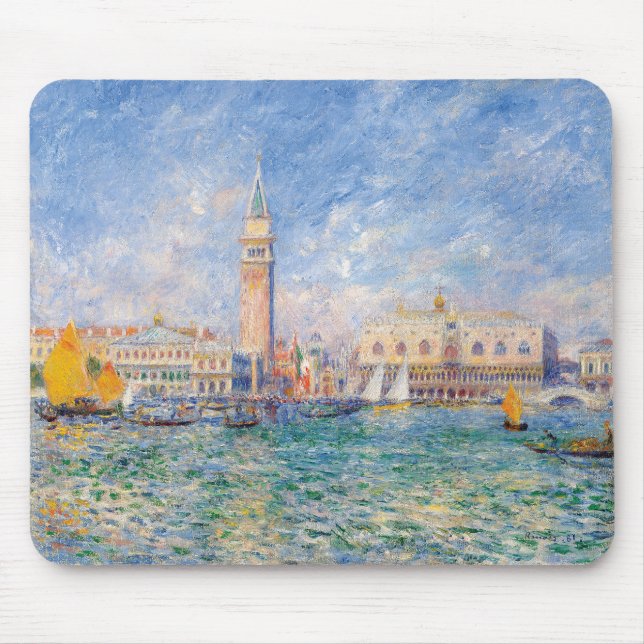 Renoir , “ Venice (The Doge’s Palace） ” Mousepad (Vorne)