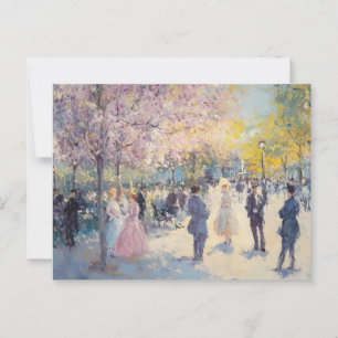 Renoir Vintag Postkarte