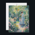 Renoir Vintage Kunst Postkarte<br><div class="desc">Renoir Vintage Kunst Postkarte</div>