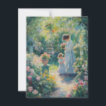 Renoir Vintage Kunst Postkarte<br><div class="desc">Renoir Vintage Kunst Postkarte</div>