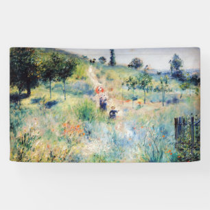 Renoir - Weg durch hohes Gras Banner