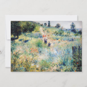 Renoir - Weg durch hohes Gras Einladung