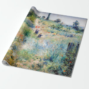 Renoir - Weg durch hohes Gras Geschenkpapier