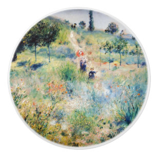 Renoir - Weg durch hohes Gras Keramikknauf