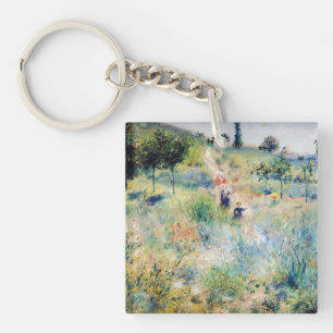 Renoir - Weg durch hohes Gras Schlüsselanhänger