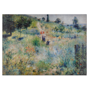 Renoir - Weg durch hohes Gras Schneidebrett