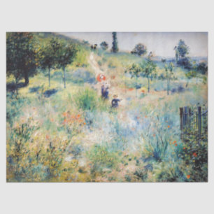 Renoir - Weg durch hohes Gras Seidenpapier