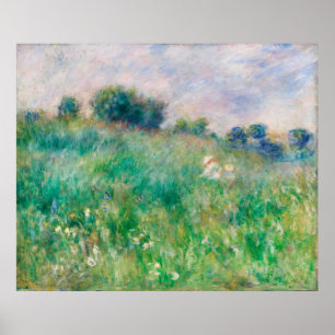 Renoir-Wiese Poster