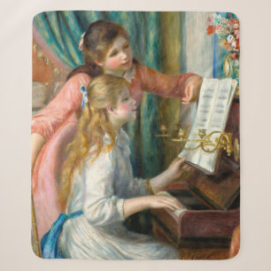 Renoir Zwei Mädchen am Klavier Druck Musik Fine Ar Sherpadecke