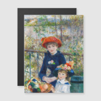 Renoir - Zwei Schwestern auf der Terrasse Magnetka