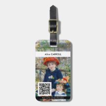 Renoir - Zwei Schwestern auf der Terrasse - QR-Cod