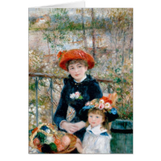 Renoir Zwei Schwestern auf der Vintagen Terrasse