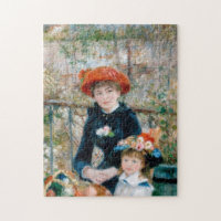 Renoir Zwei Schwestern auf der Vintagen Terrasse