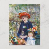 Renoir Zwei Schwestern auf einer Terrasse CC0402 P