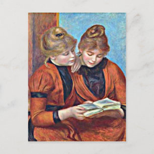 Renoir - zwei Schwestern Postkarte