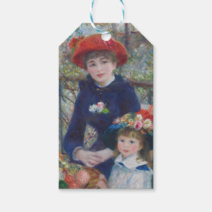 Renoir Zwei Schwestern Terrasse Französischer Impr Geschenkanhänger