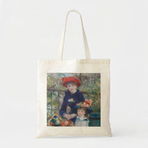 Renoir Zwei Schwestern Terrasse Französischer Impr Tragetasche