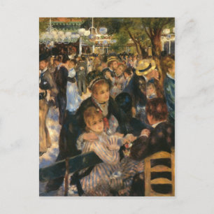 Renoir's Bal du de la Galette (1876) Postkarte