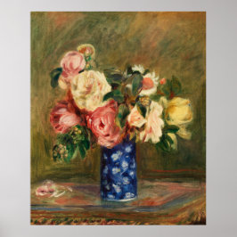 Renoirs Bouquet der Rose Poster