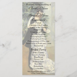 Renoir's City Dance Wedding Program Programm