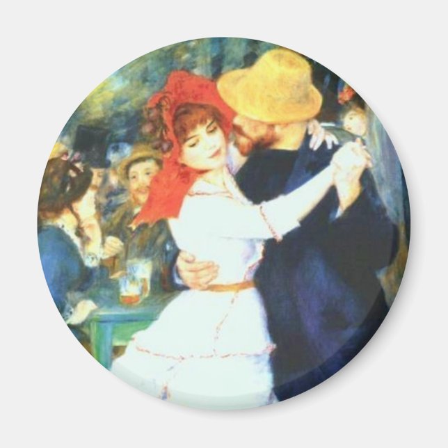 Renoir's Dance at Bougival Magnet (Vorne)