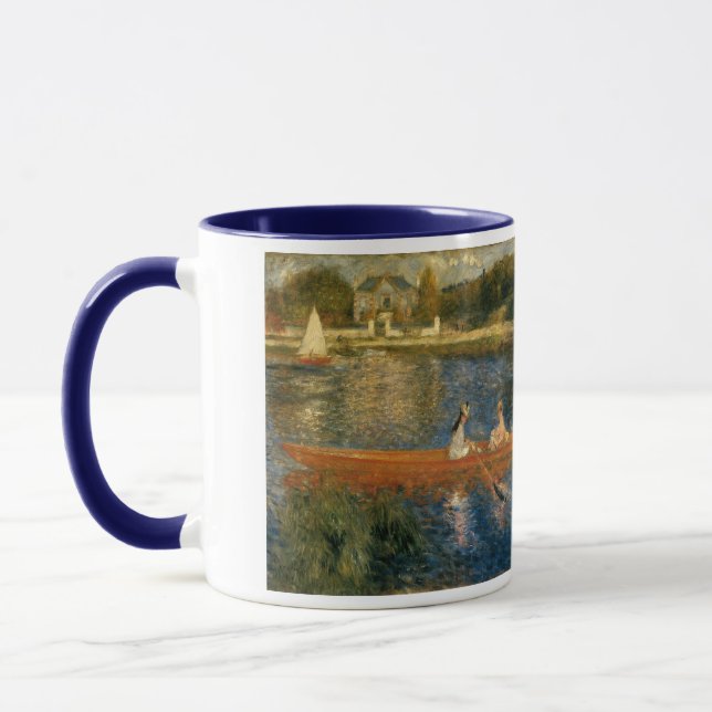 Renoirs die Seine bei Asnières (der Skiff) Ca 1879 Tasse (Links)