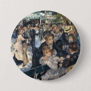 Renoir's Le Moulin de la Galette Button