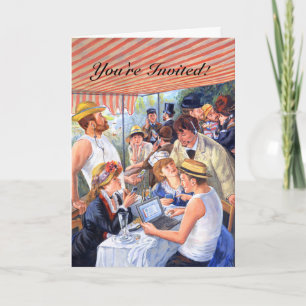 Renoir's Luncheon 2.0/ Einladung