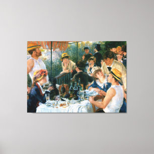Renoir's Luncheon of the Boating Party (1881) Leinwanddruck