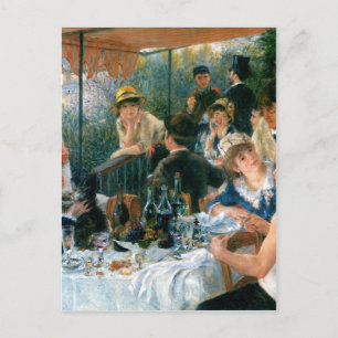 Renoir's Luncheon of the Boating Party (1881) Postkarte