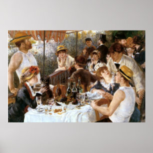Renoir's "Luncheon of the Boating Party" Poster