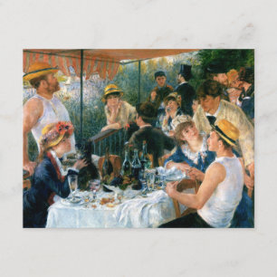Renoirs Mittagessen des Bootfahrt-Party (1881) Einladung