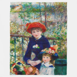 Renoir's Mother and Child  Fleece Blanket