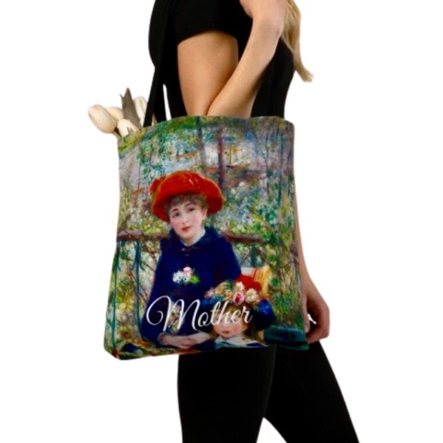 Renoirs Mutter und Kind (Chic tote bag for Mom—perfect for errands, shopping, and showing love this Mother’s Day.)