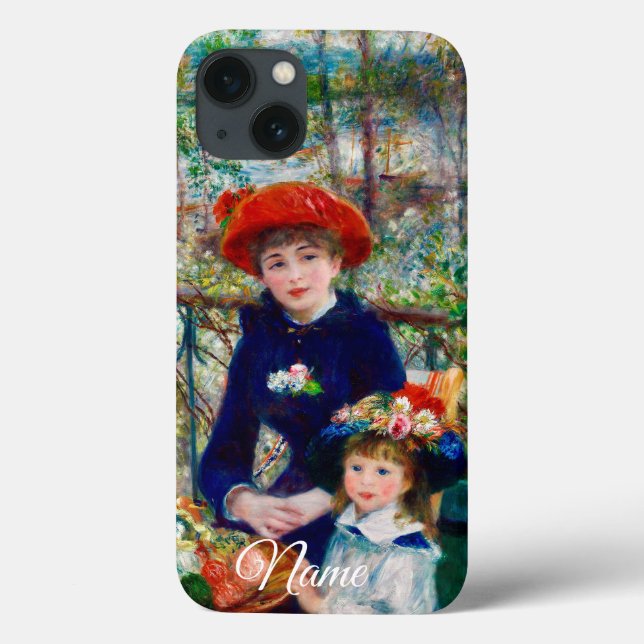 Renoirs Mutter und Kind Case-Mate iPhone Hülle (Rückseite)