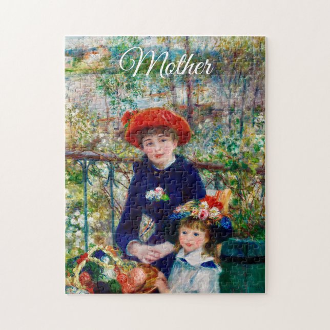 Renoirs Mutter-und-Kind-Puzzle Puzzle (Vertikal)