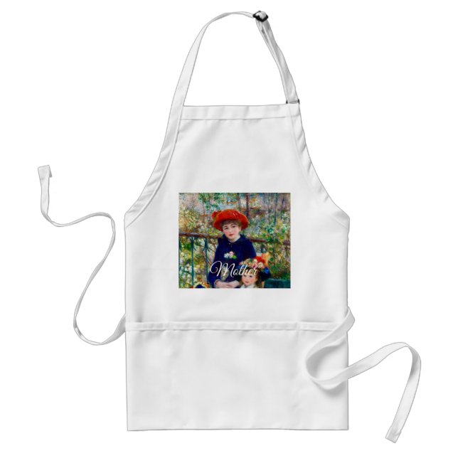 Renoirs Mutter und Kind  Schürze (Vorne)