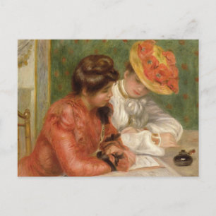 Renoirs Schriftsteller Postkarte