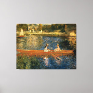 Renoir's Seine in Asnières (Skiff) ca. 1879 Leinwanddruck