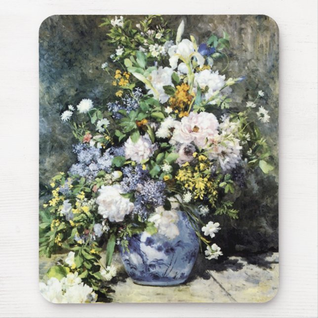 Renoir's "Spring Bouquet" - Mousepad (Vorne)