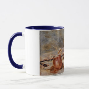 Renoirs Stillleben mit Zwiebeln (1881) Tasse