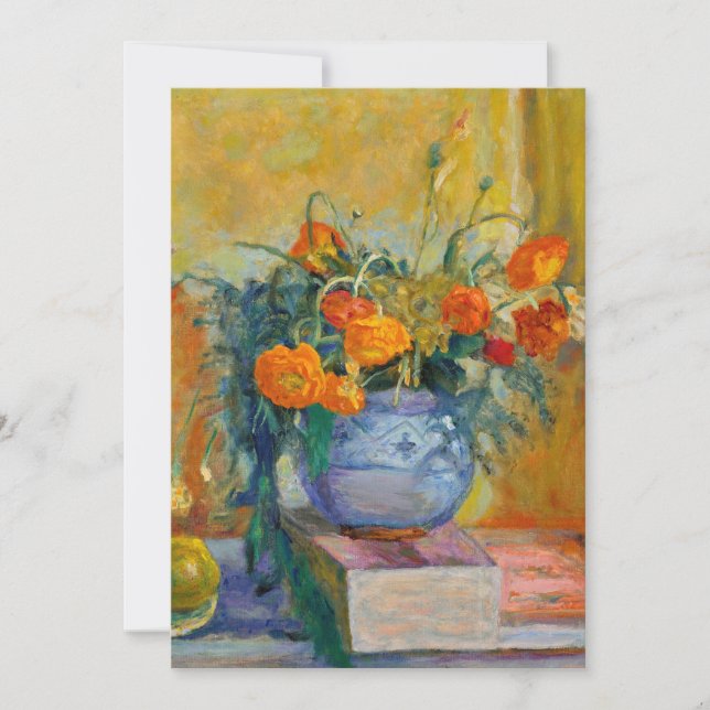 Renoncules au Vase Bleu | Pierre Bonnard (Vorderseite)