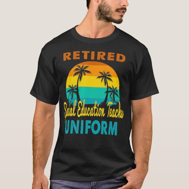 Renovierte Bildung Lehrerin Uniform Retireme T-Shirt (Vorderseite)