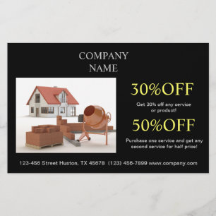 Renovierung der Zuhause zur Umrüstung des Auftragn Flyer