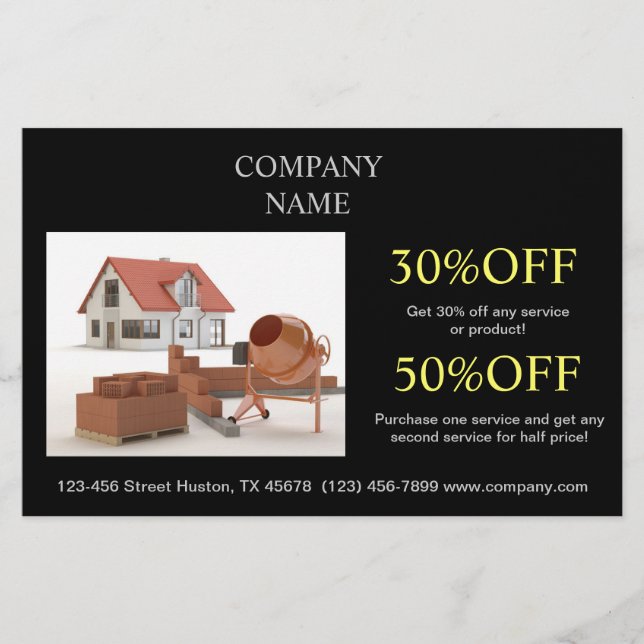 Renovierung der Zuhause zur Umrüstung des Auftragn Flyer (Vorne)