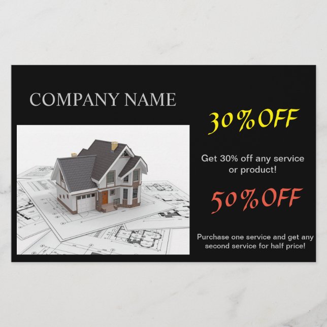 Renovierung Handyman Bauarchitekt Flyer (Vorne)