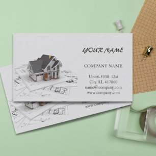 Renovierung Handyman Bauarchitekt Visitenkarte