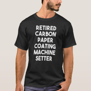 Rent Carbon Paper Coating Machine Set T-Shirt