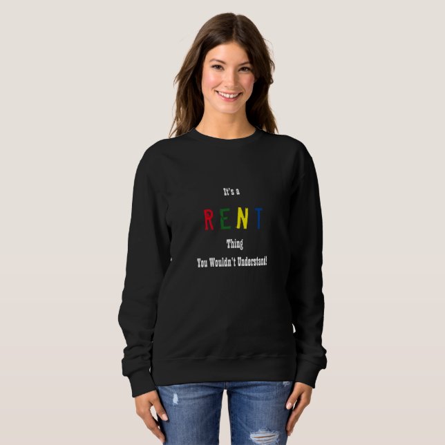 Rent Sweatshirt (Vorne ganz)